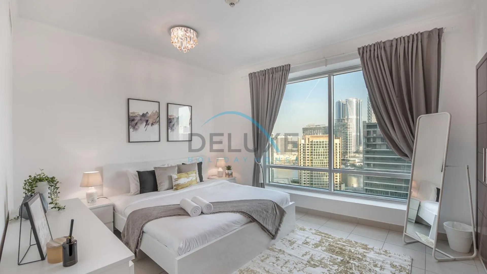 דירה Charming 1Br At Burj Views Tower B, Downtown Dubai By Deluxe Holiday Homes איחוד האמירויות הערביות